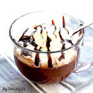 1 Serving Low Carb Mocha With Flavor And Whip, Hot - Whole Milk - 12 Oz.