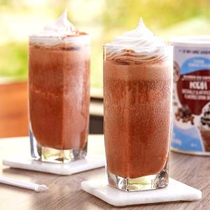 1 Serving Low Carb Mocha With Whip - Skim Milk - 12 Oz.