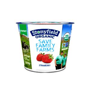1 Serving Low Fat Creamy Vanilla Yogurt With Berries