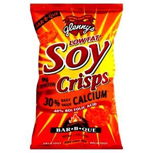 1 Serving Low Fat Soy Crisps - Barbeque (BBQ)