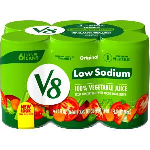 1 Serving Low Sodium Vegetable Juice