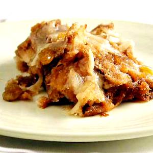 1 Serving Lower Fat Mexican Bread Pudding (Capirotada)