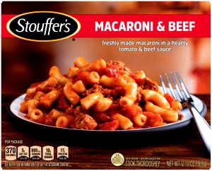 1 Serving Macaroni & Beef, Frozen