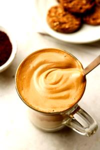 1 Serving Macchiato, Small - Soy Milk W/ Whip