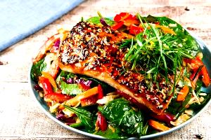 1 Serving Mahi Salad - Special Request Less Cheese And No Dressing