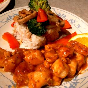 1 Serving Mandarin Chicken Entree