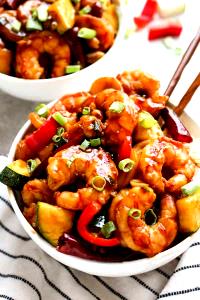 1 serving Mandarin Kung Pao Shrimp