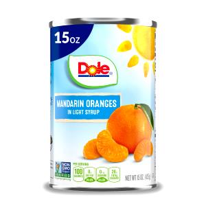 1 Serving Mandarin Oranges In Light Syrup