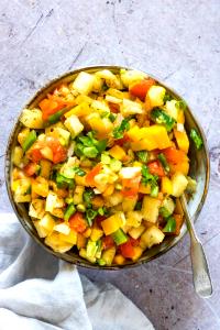 1 serving Mango Pineapple Salsa