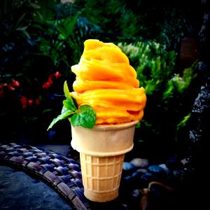 1 Serving Mango Sorbet Soft Serve - Large