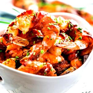 1 serving Maple-Glazed Shrimp