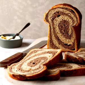1 Serving Marble Rye Bread