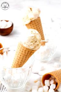 1 Serving Marshmallow Ice Cream - Like İt Size