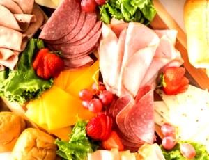 1 Serving Meat Stack - Small W/ Cheese & Dressing