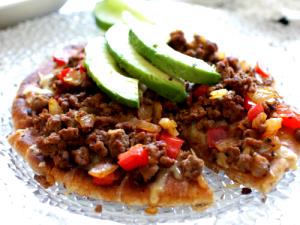 1 Serving Meat The Day Bacon & Italian Sausage Pita