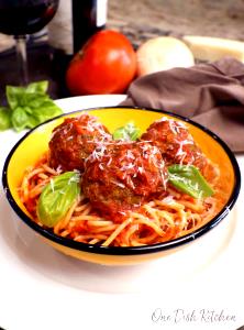 1 Serving Meatballs Topping