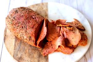 1 Serving Meatless Roast Without The Beef Slices