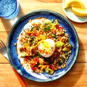 1 serving Mediterranean Farro Bowls