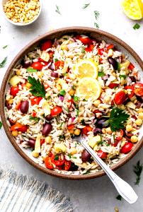 1 serving Mediterranean Orzo