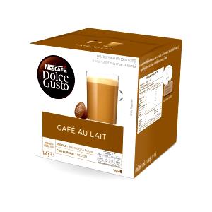 1 Serving Medium Caffe Au Lait - Fat Free