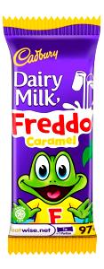 1 Serving Medium Dark Chocolate Caramel Freddo 16Oz., No Whip - Reduced Fat