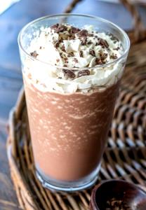 1 Serving Medium Mocha Freddo 16Oz., No Whip - Reduced Fat