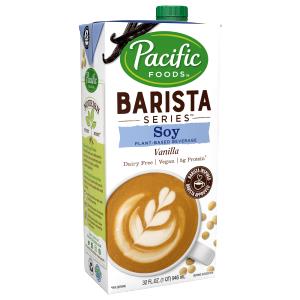 1 Serving Medium Vanilla Latte 16Oz. - Pacific Soy