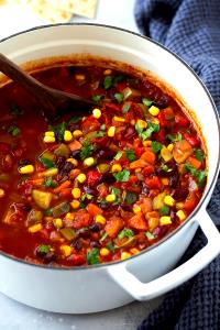 1 Serving Medium Veggie Chili Soup