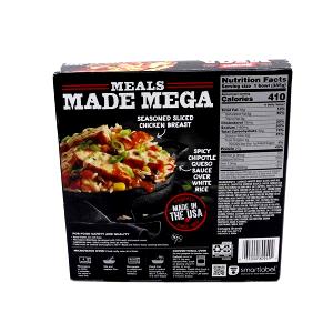 1 serving Mega Bowls Spicy Chicken Queso Burrito Bowl