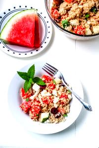 1 Serving Melon Couscous Salad