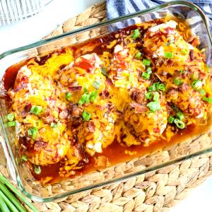 1 Serving Mesquite Chicken With Bacon - Large