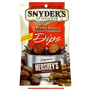 1 Serving Milk Chocolate Peanut Butter Pretzel Sandwiches