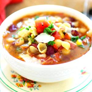 1 Serving Minestrone Soup (1 Bowl)