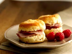 1 serving Mini Ham Biscuit