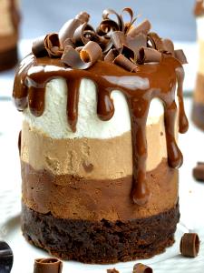 1 serving Mini Triple Chocolate Mousse