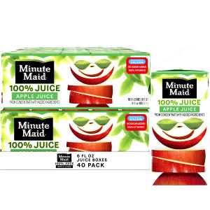 1 Serving Minute Maid Apple Juice Add-In - Wacky Pack