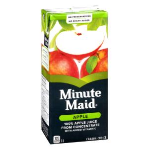1 Serving Minute Maid Apple Juice Limeade - Large