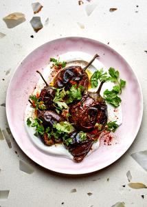 1 Serving Mixed Baby Eggplant