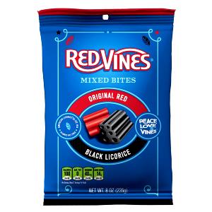 1 Serving Mixed Red & Black Bites Bag 8Oz (Licorice)