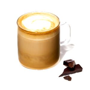 1 Serving Mocha, Hot - Whole Milk - 12 Oz.