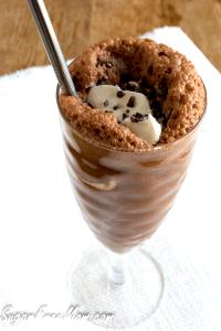 1 Serving Mocha With Sugar Free Flavor And Whip - Skim Milk - 24 Oz.