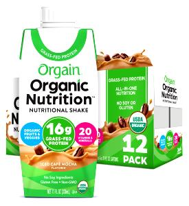 1 Serving Mocha With Sugar Free Flavor - Soy Milk - 20 Oz.