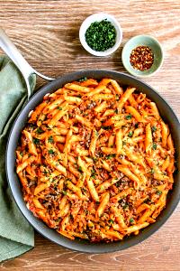 1 Serving Mostaccioli Pasta Noodles