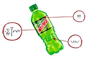 1 serving Mountain Dew (Medium)