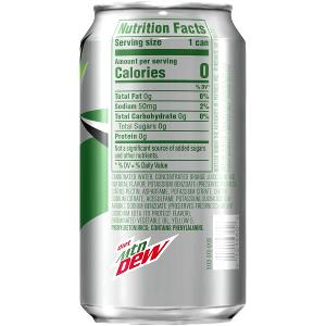 1 serving Mountain Dew