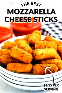 1 serving Mozzarella Cheesesticks (Appetizer Combo)