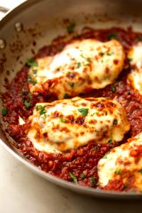 1 serving Mozzarella Chicken & Rice Skillet