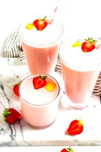 1 Serving Mr. Mongo - Strawberry Protein Blast Smoothie