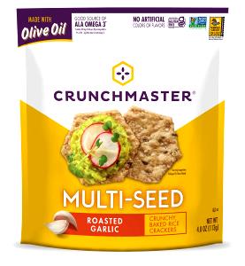 1 Serving Multi-Seed Crackers - Roasted Garlic