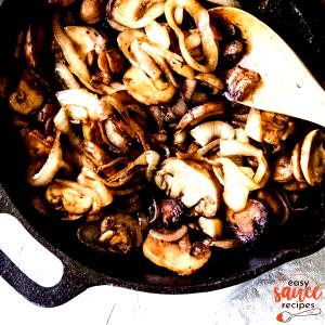 1 Serving Mushroom & Onion Sauce